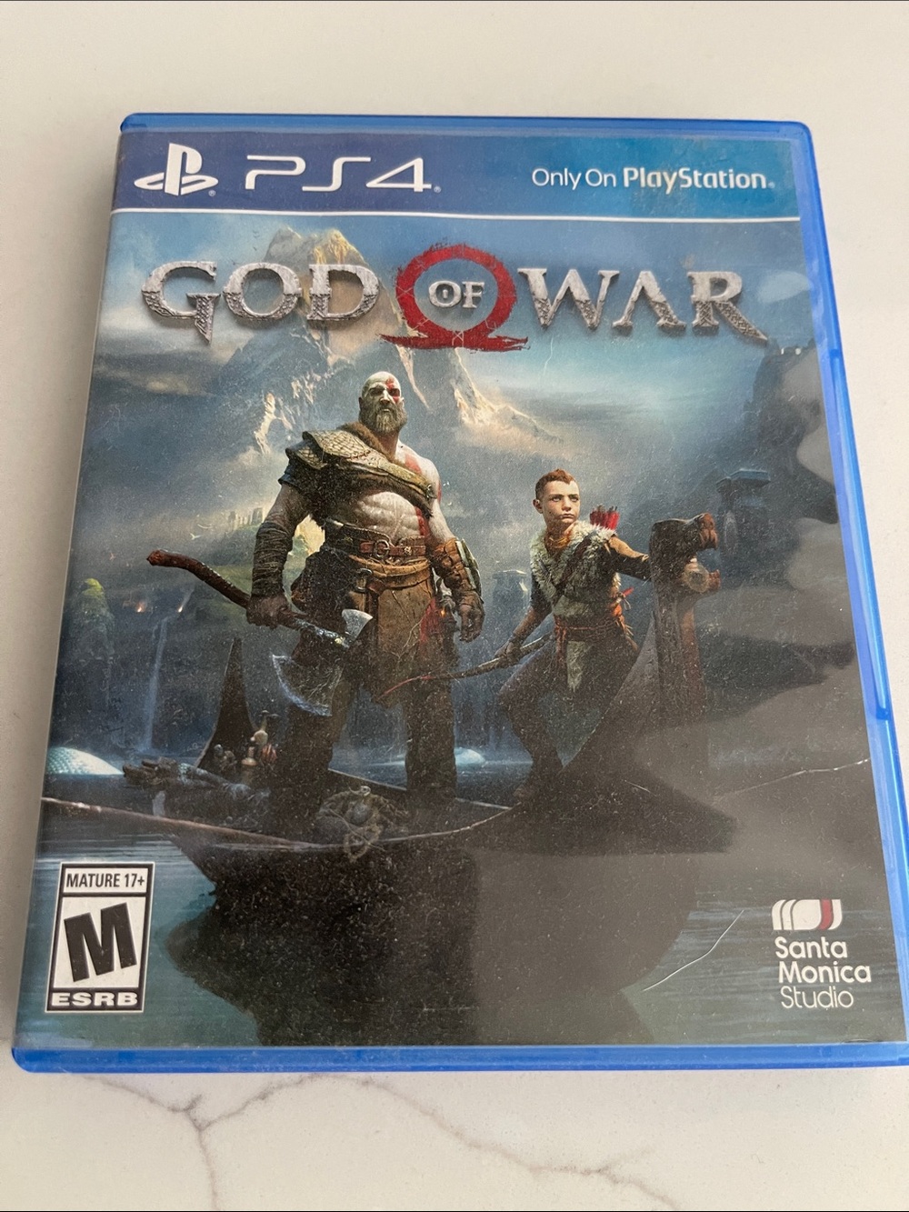 Sony PS4 God of War - Blue Case